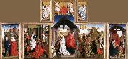 unknow artist Nativity Triptych painting